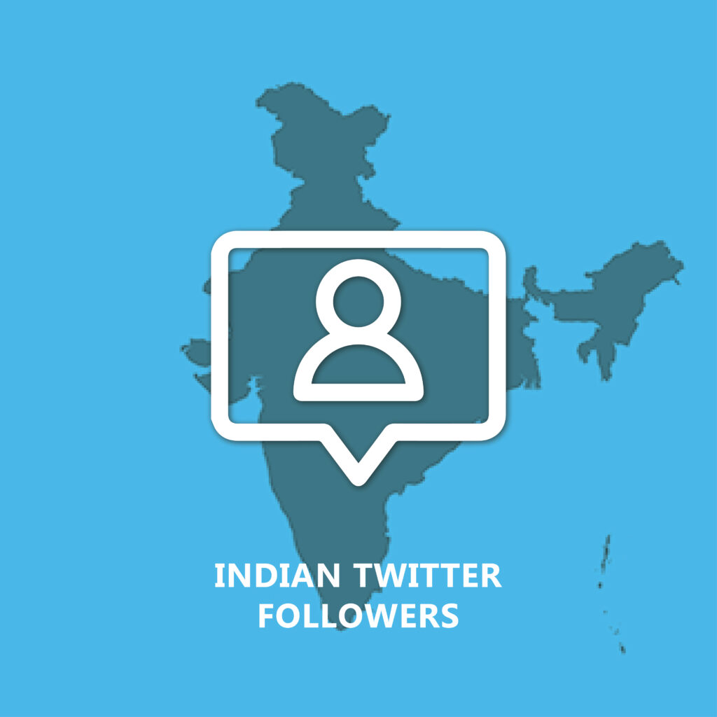 Buy Twitter Followers India | 100% Active Twitter Followers